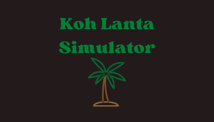 Koh Lanta Simulator