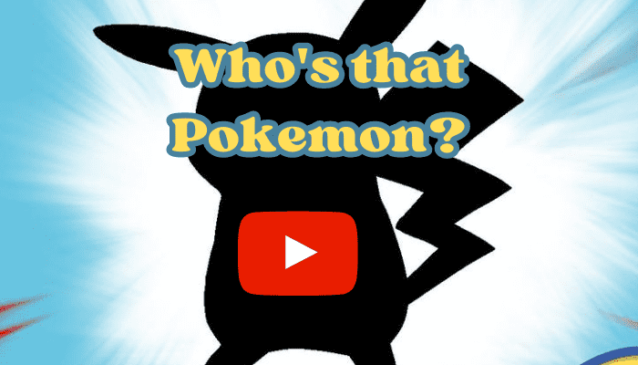 Who's That Pokemon?